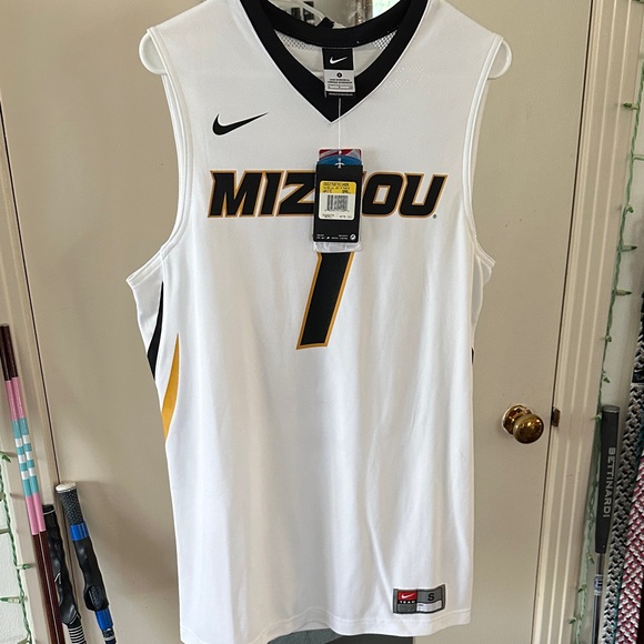 Nike Other - Nike Team Official Authentic NCAA Missouri Tigers Jersey Small New w Tags #1
